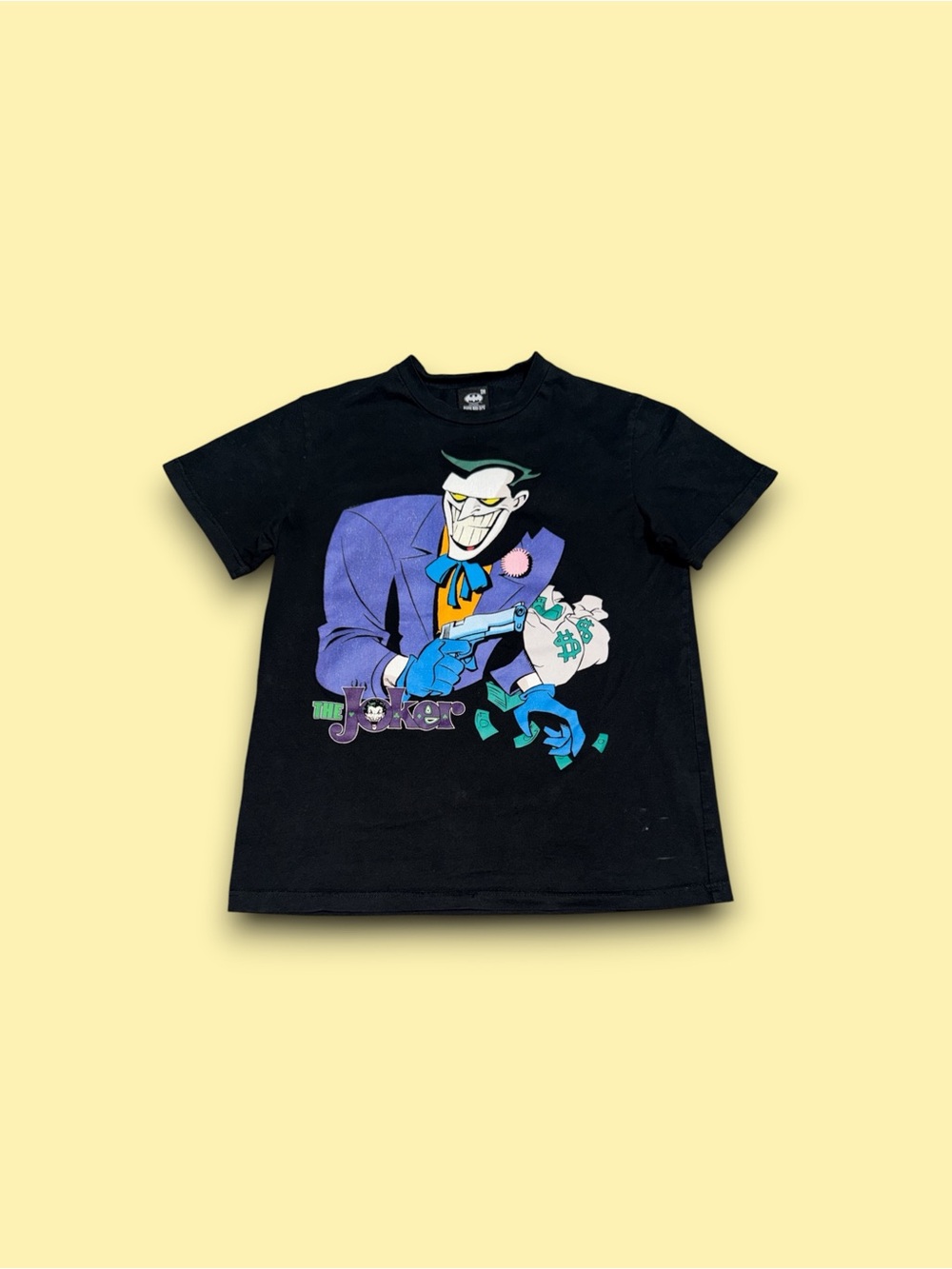Batman Joker Harley Quinn Shoe Palace t-shirt black mens small